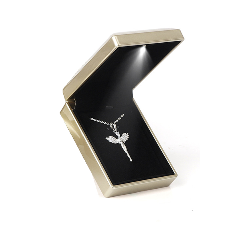 Velvet Ring Box Led Light Proposal - Lampu LED Kotak Perhiasan Cincin Kalung