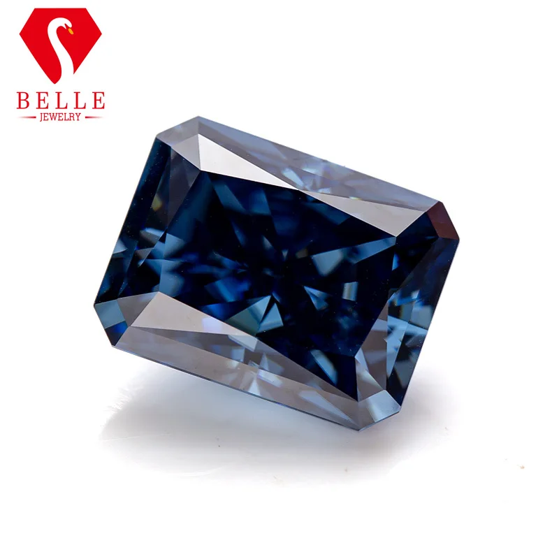 Gra Certificate Loose Moissanite Stone - Moissanite Stone BELLE manik-manik berlian untuk
