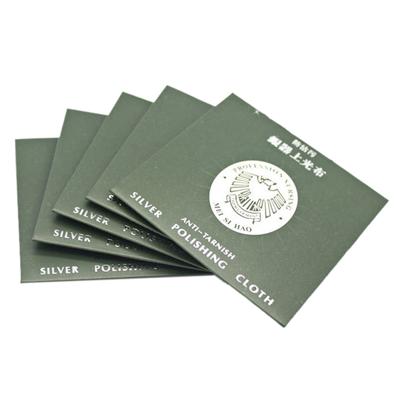 Jewelry Polishing Cloth Silver Cleaner - 10 buah perak kain poles pembersih