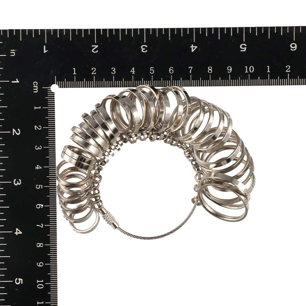 Ring Sizer Measuring Tool Mandrel Set - Set Alat Pengukur Ukuran Cincin yang