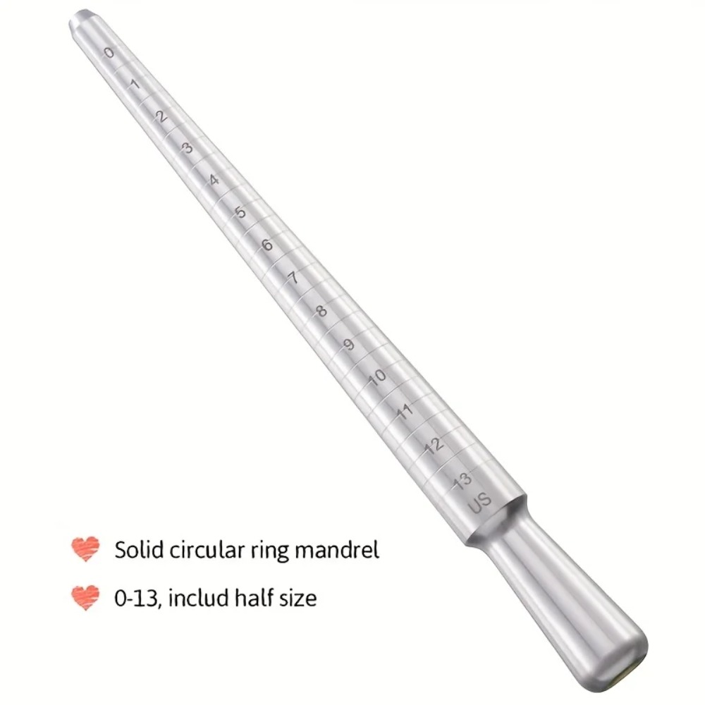 3PCS Set Pengukur Cincin Ukura - Ring Sizer Measuring Tool Mandrel Set ulasan dan harga