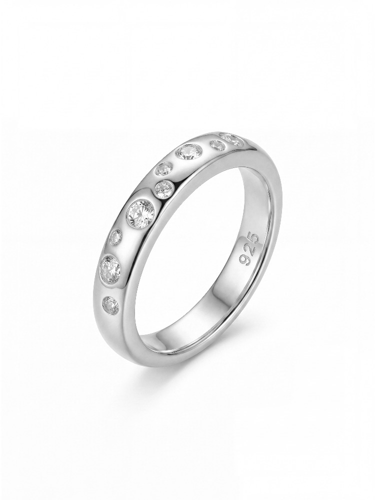 Cincin Berlian Moissanite Bula - Lab Grown Diamond Ring 14K Gold ulasan dan harga