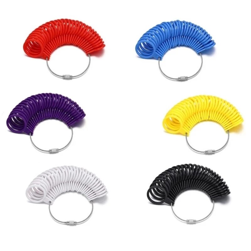 Alat perhiasan profesional cin - Ring Sizer Measuring Tool Mandrel Set ulasan dan harga