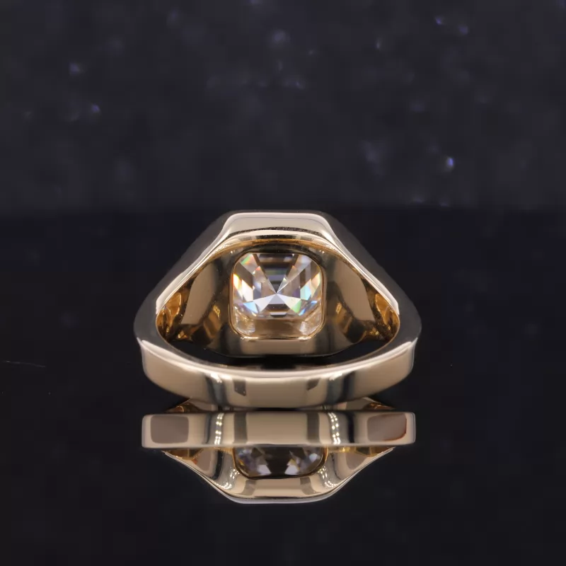 Cincin Ekor Zirkon Putih Klasi - Lab Grown Diamond Ring 14K Gold ulasan dan harga