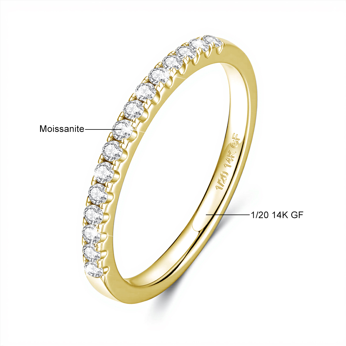 Cincin Tunangan dan Pernikahan - Lab Grown Diamond Ring 14K Gold ulasan dan harga
