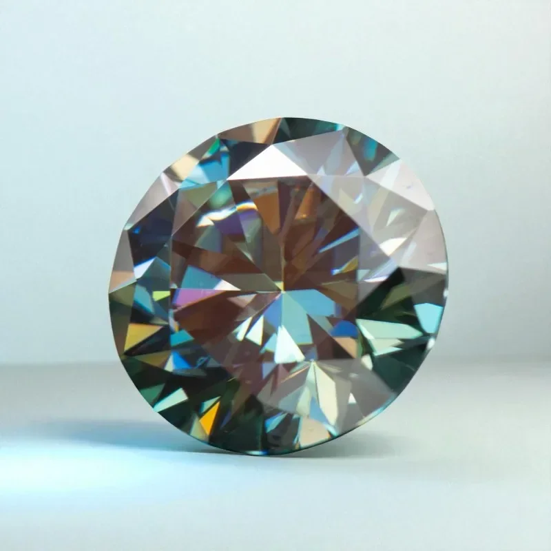 Batu Moissanite, Potongan Bula - Gra Certificate Loose Moissanite Stone ulasan dan harga