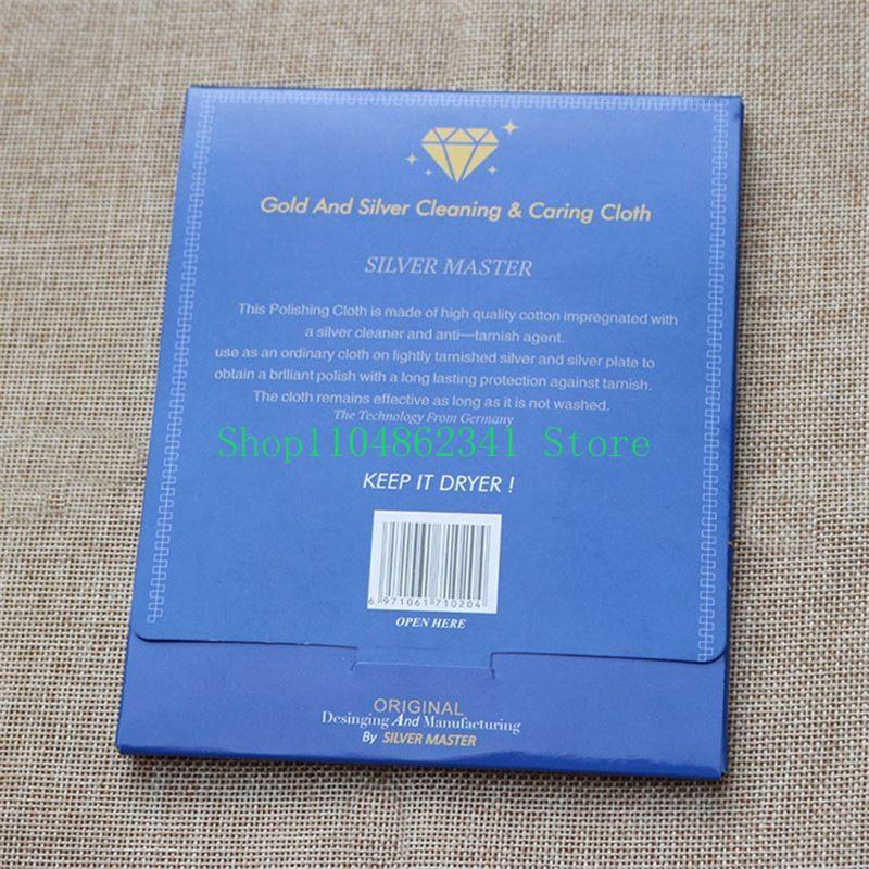 652F Kain Pembersih Pemoles Ka - Jewelry Polishing Cloth Silver Cleaner ulasan dan harga