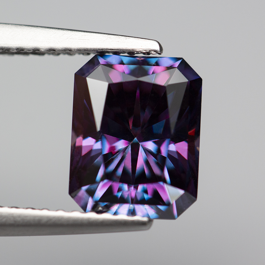 Batu Moissanite Potongan Radia - Gra Certificate Loose Moissanite Stone ulasan dan harga