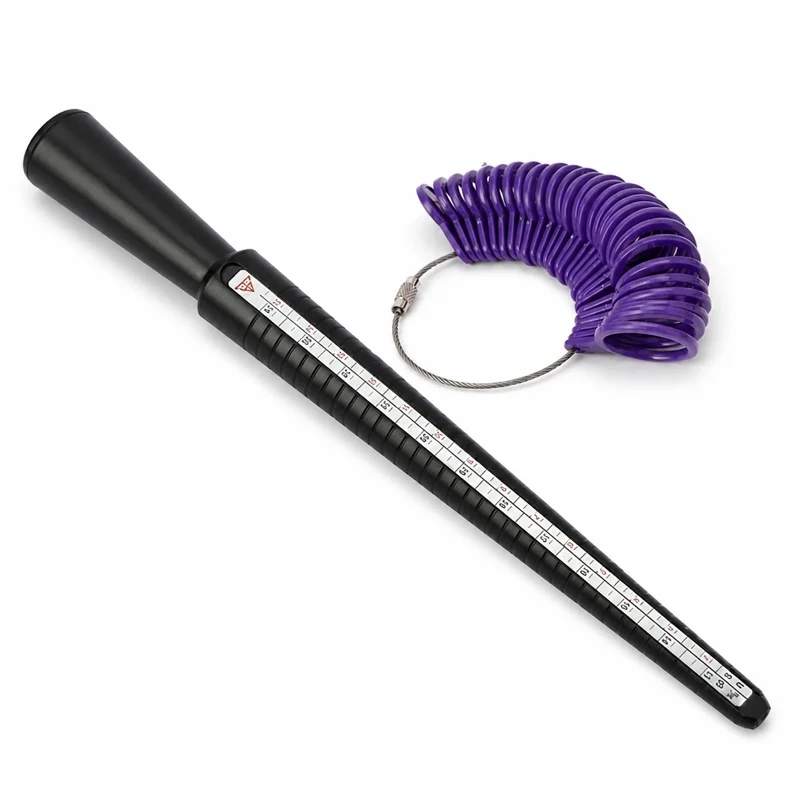 Alat Perhiasan Pengukur Ukuran - Ring Sizer Measuring Tool Mandrel Set ulasan dan harga