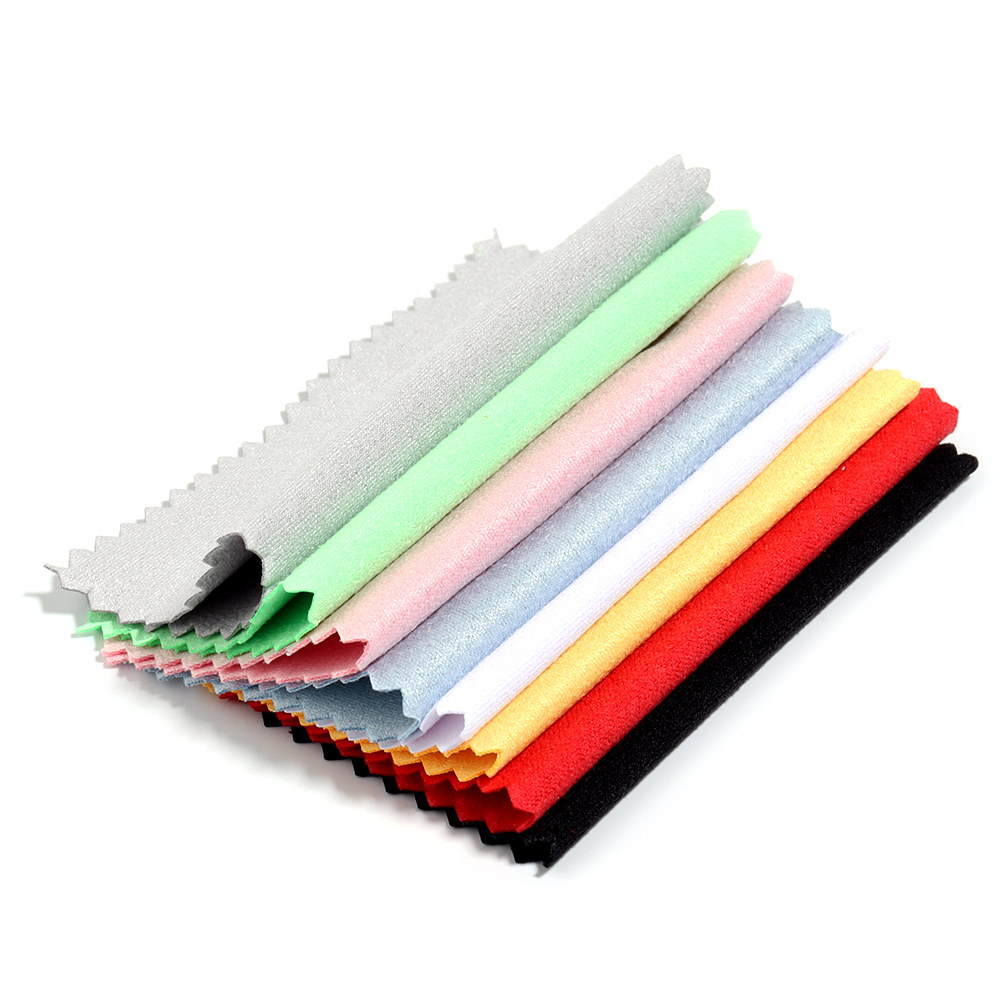 50 Buah 6/8/10Cm Kain Pembersi - Jewelry Polishing Cloth Silver Cleaner ulasan dan harga