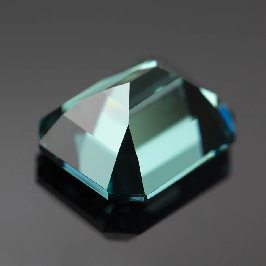 Batu Moissanite Hijau Zamrud y - Gra Certificate Loose Moissanite Stone ulasan dan harga
