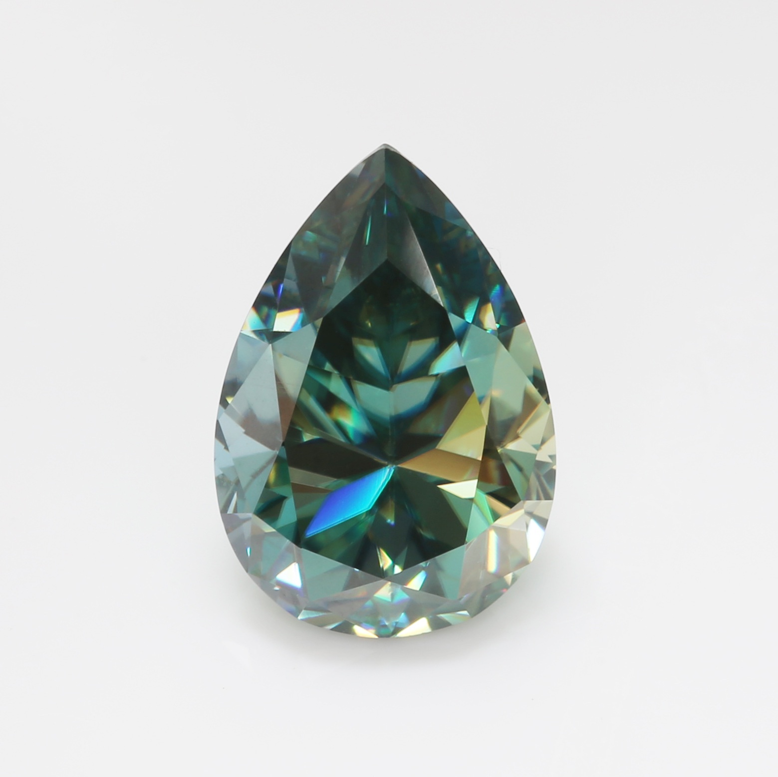 MOJY batu longgar Oval/pir/, b - Gra Certificate Loose Moissanite Stone ulasan dan harga