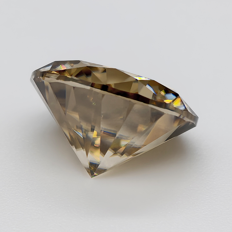 Batu Moissanite Potongan Bulat - Gra Certificate Loose Moissanite Stone ulasan dan harga