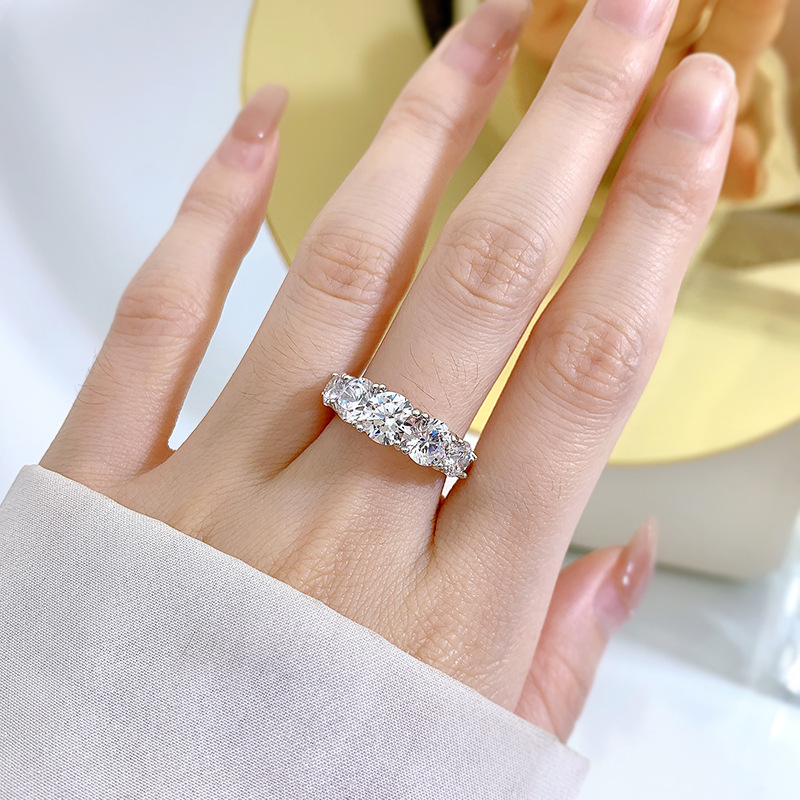 Lnkry 3.6CTTW Cincin Berlian M - Lab Grown Diamond Ring 14K Gold ulasan dan harga