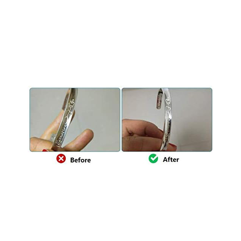Silverware kain pemoles perhia - Jewelry Polishing Cloth Silver Cleaner ulasan dan harga