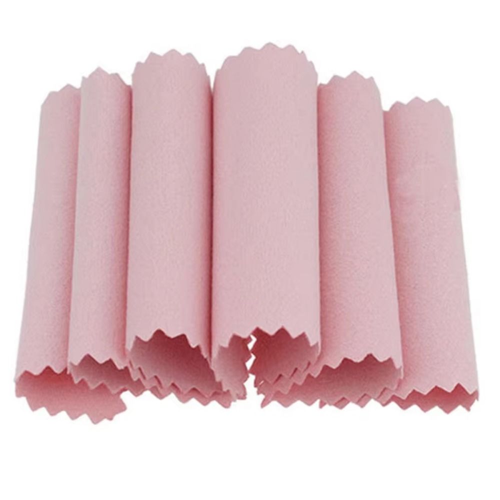 50 buah kain pembersih perhias - Jewelry Polishing Cloth Silver Cleaner ulasan dan harga