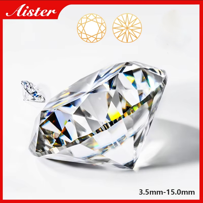 Batu permata longgar Moissanit - Gra Certificate Loose Moissanite Stone ulasan dan harga
