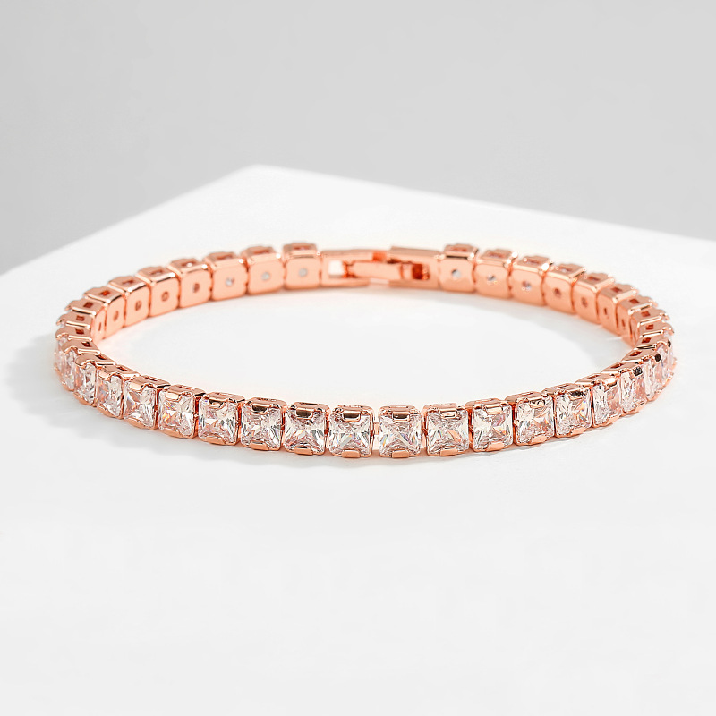 Gelang Tenis Moissanite 2-5mm  - Moissanite Tennis Bracelet 925 Sterling ulasan dan harga