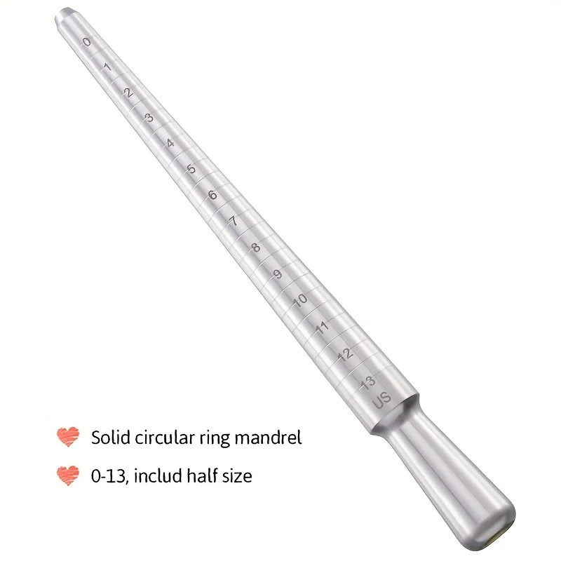3 Buah Set Alat Ukur Cincin Pe - Ring Sizer Measuring Tool Mandrel Set ulasan dan harga