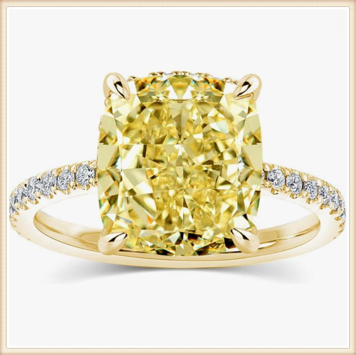 Cincin Pertunangan Berlian Kun - Lab Grown Diamond Ring 14K Gold ulasan dan harga