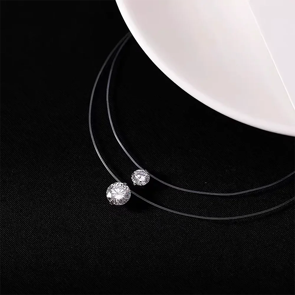 Kalung Liontin Berlian Moissan - Moissanite Pendant Necklace Solitaire ulasan dan harga