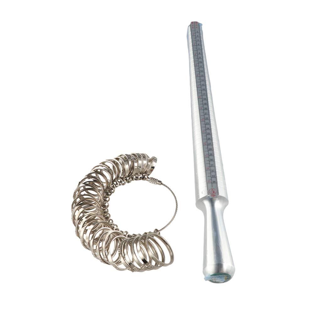 Set Alat Pengukur Ukuran Cinci - Ring Sizer Measuring Tool Mandrel Set ulasan dan harga